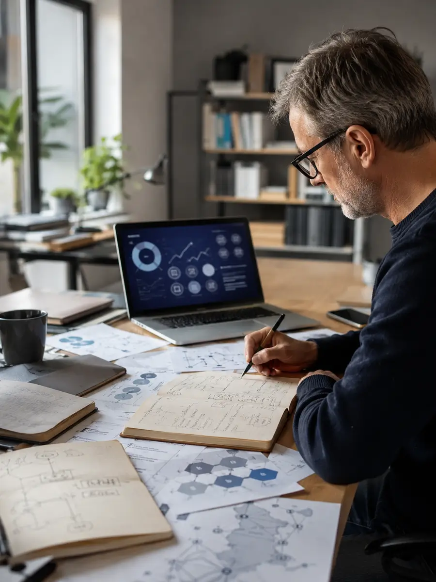 Skúsený odborník prepája dlhoročné pracovné skúsenosti so súčasnou analytickou a digitálnou praxou