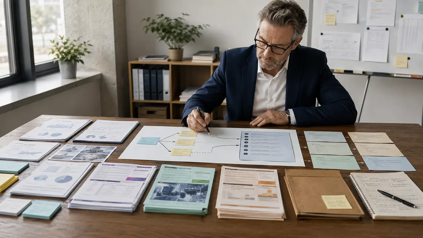Analytik porovnáva externé trendy a ich možné strategické dôsledky pre firmu