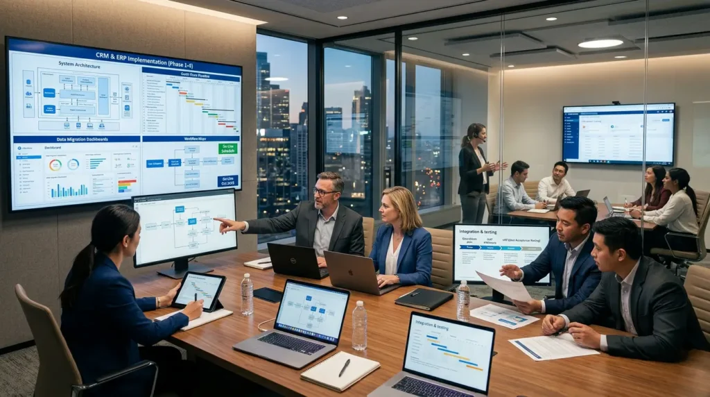Vedenie, biznis a IT pri príprave implementácie CRM, ERP a komplexného informačného systému